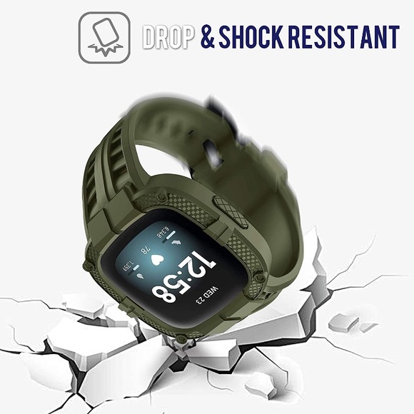 Protective Band Case Fitbit Versa 3 /Fitbit Sense - Picture 3 of 15